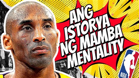 Ang Mamba Mentality ni Bamba .